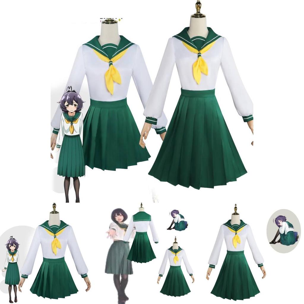 Magical Girl Cosplay Costume Shion Mutina Jk Uniform Ice Linen Spring 2024 Anime School Uniform