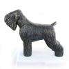 Czarny Terier Rosyjski, Russian Black Terrier - Statuetka Psa W Naturalnym Rozmiarze, Figura W Skali 1:1, Posąg Do Ogrodu Marki Art-Dog