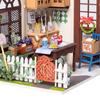 Tsukurundesu® DIY Miniature House Dollhouse DGM Series (My Dining) with Japanese Instructions