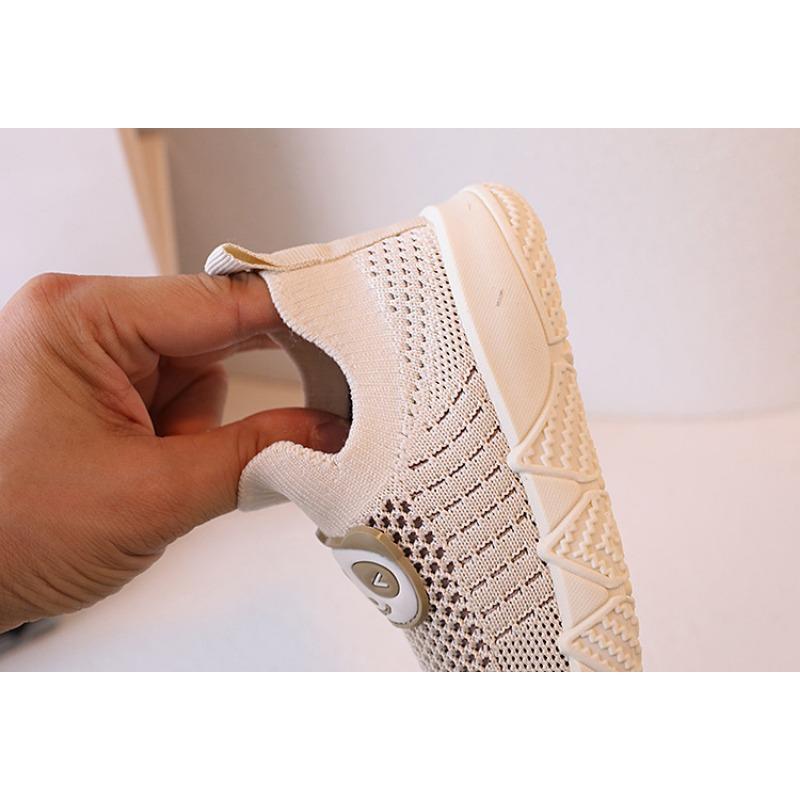 Kids Breathable Mesh Slip On Sneakers For Boys Girls Toddlers
