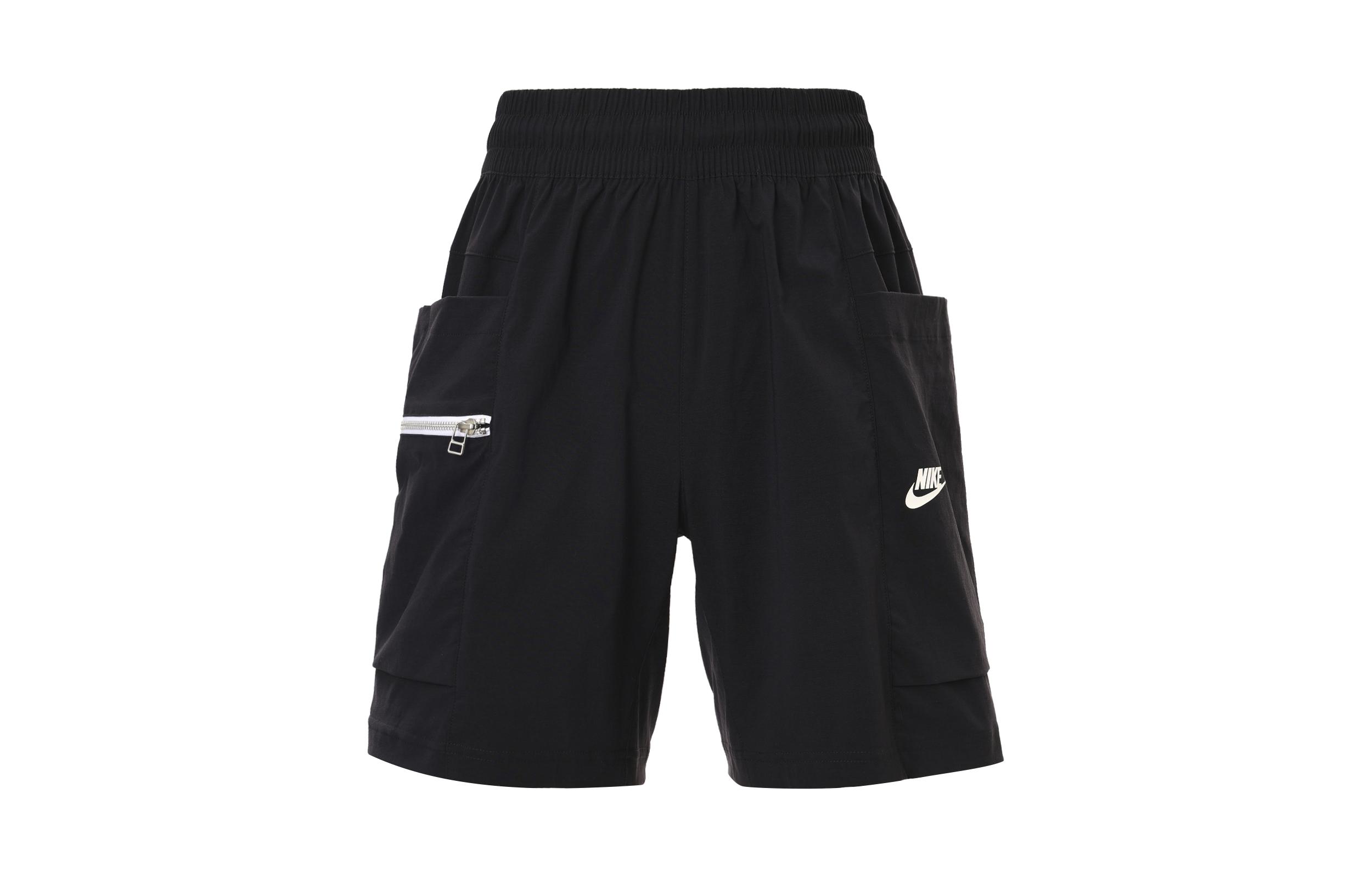 Nike Sportshort Heren Zwart Matig L