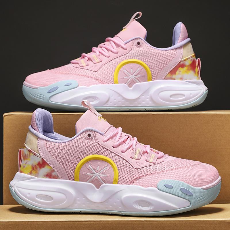 Breathable Practical Basketball Shoes for Men, 2025 New Low Cut, Shock-absorbing, Wear-resistant Professional Sports Shoes