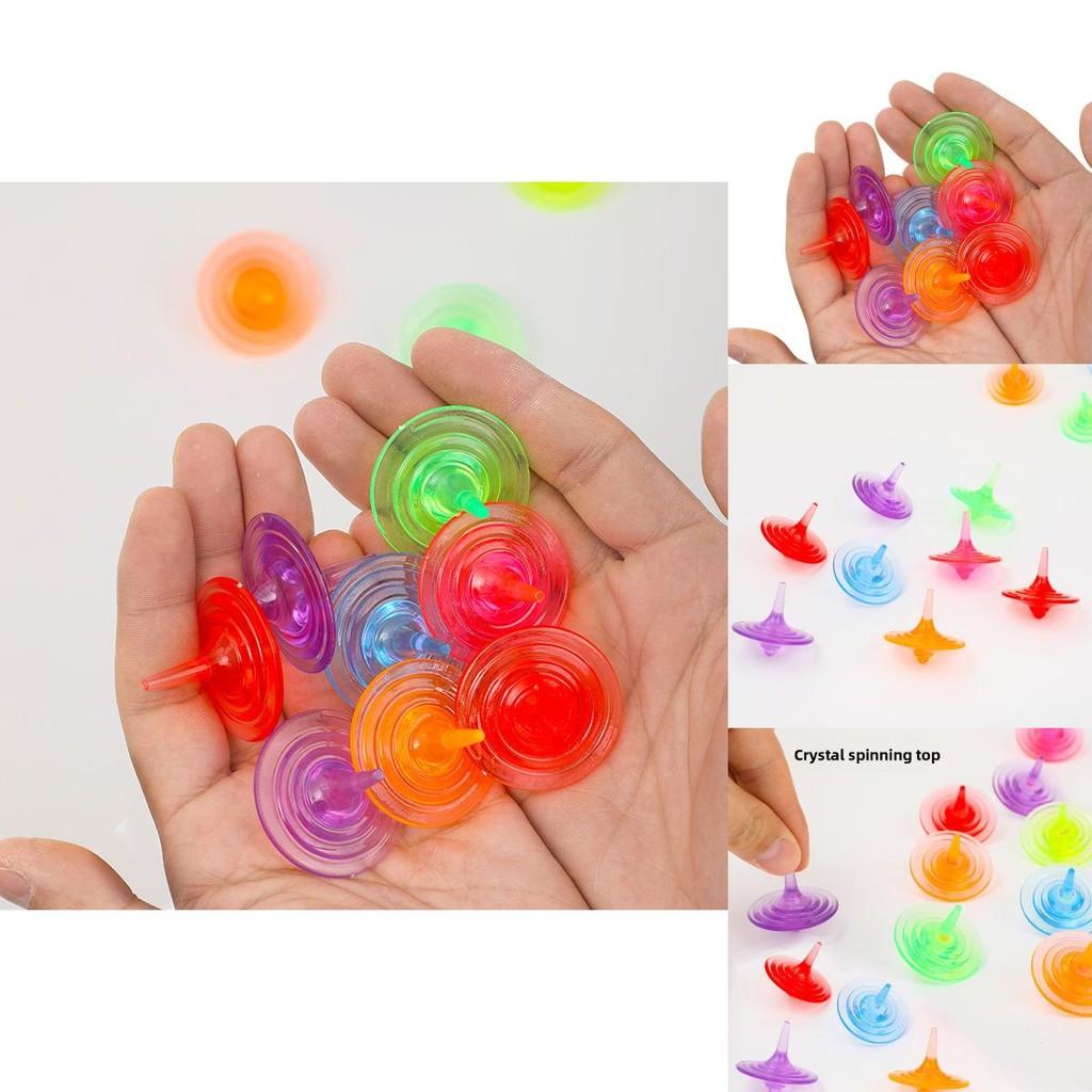 Crystal Spin Gyroscope Toy For Children With Colorful Water Design For Kids Gift And Educational Play