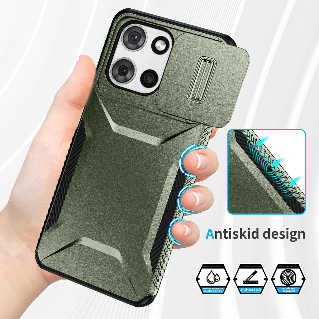 For Motorola Moto G 5G (2025) Case Camshield TPU + PC Phone Cover Non-Slip Side Edge