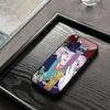 Anime Mononoke Kusuriuri Phone Case For IPhone 1716 15 14 13 Pro Max 11 12 Mini X Xs XR Black Silicone Cover