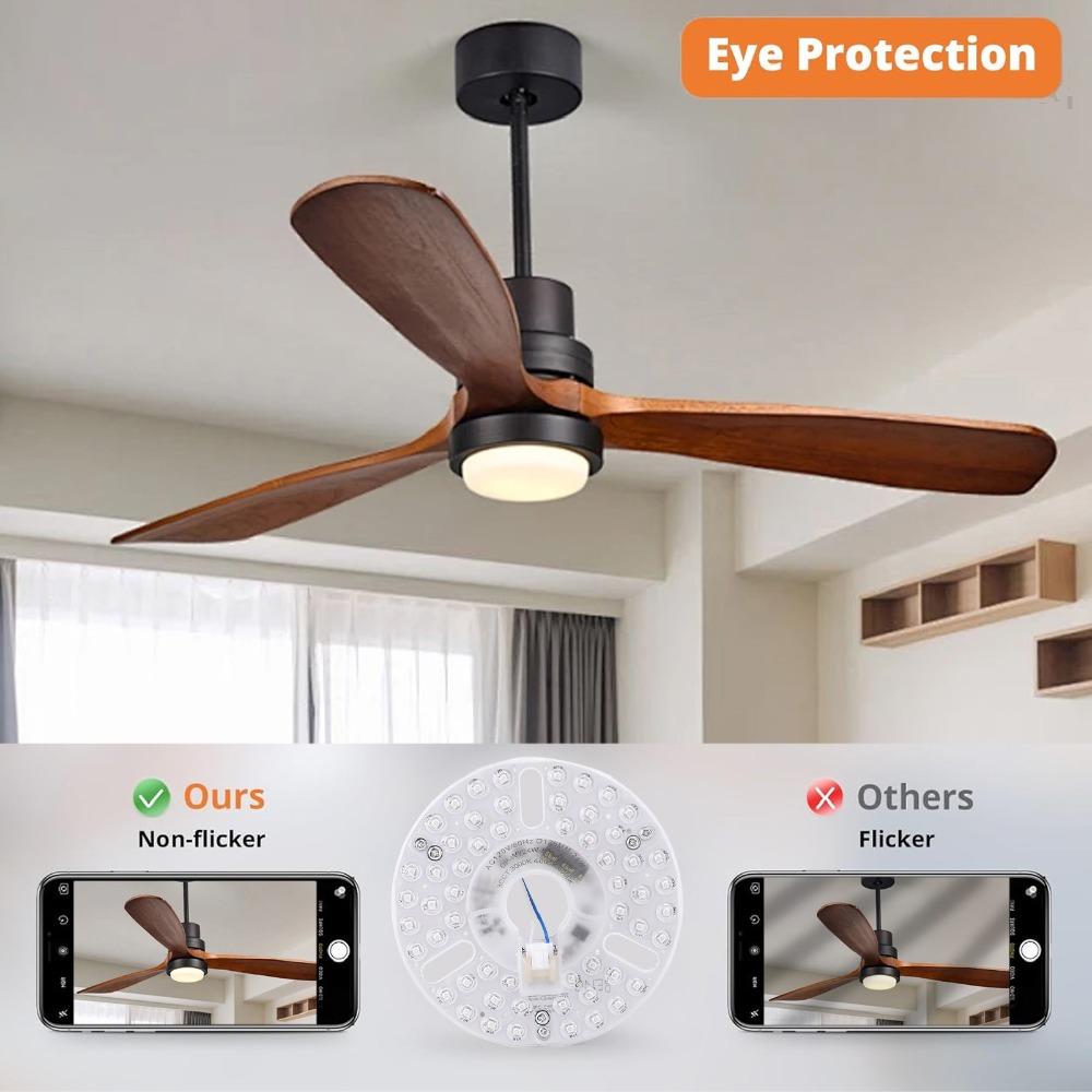 24W Ceiling Fan LED Light Replacement 5.3 Inch LED Fan Light Panel  Ceiling Light Replacement