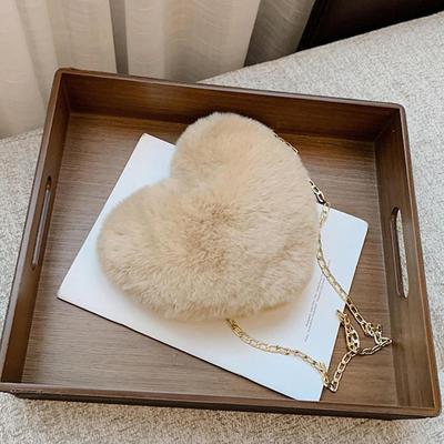 Heart Shaped Shoulder Bag Crossbody Fashion Pouch Lightweight for Outdoor