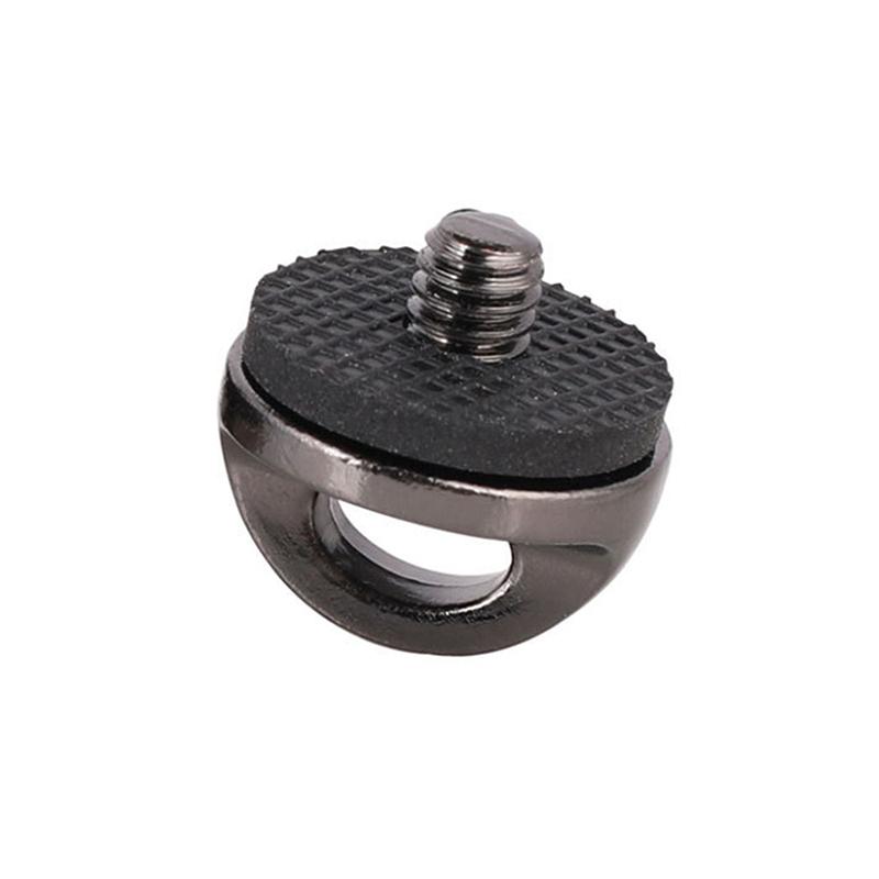 Slr Camera 1/4" Screw Connection Adapter Shoulder Strap Safety Fast Hand Ring