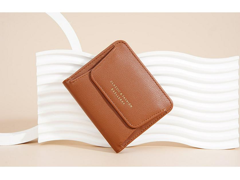 Japanese Short Women's High-End Mini Wallet and Coin Purse