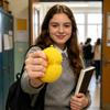 Stressabbau-Spielzeug Realistisches Durian-Quetschspielzeug, Linderung Falsche Tragbare Fokus-Weiche Dehnbare Simulierte Frucht-Sensorikball für Erwachsene Kinder