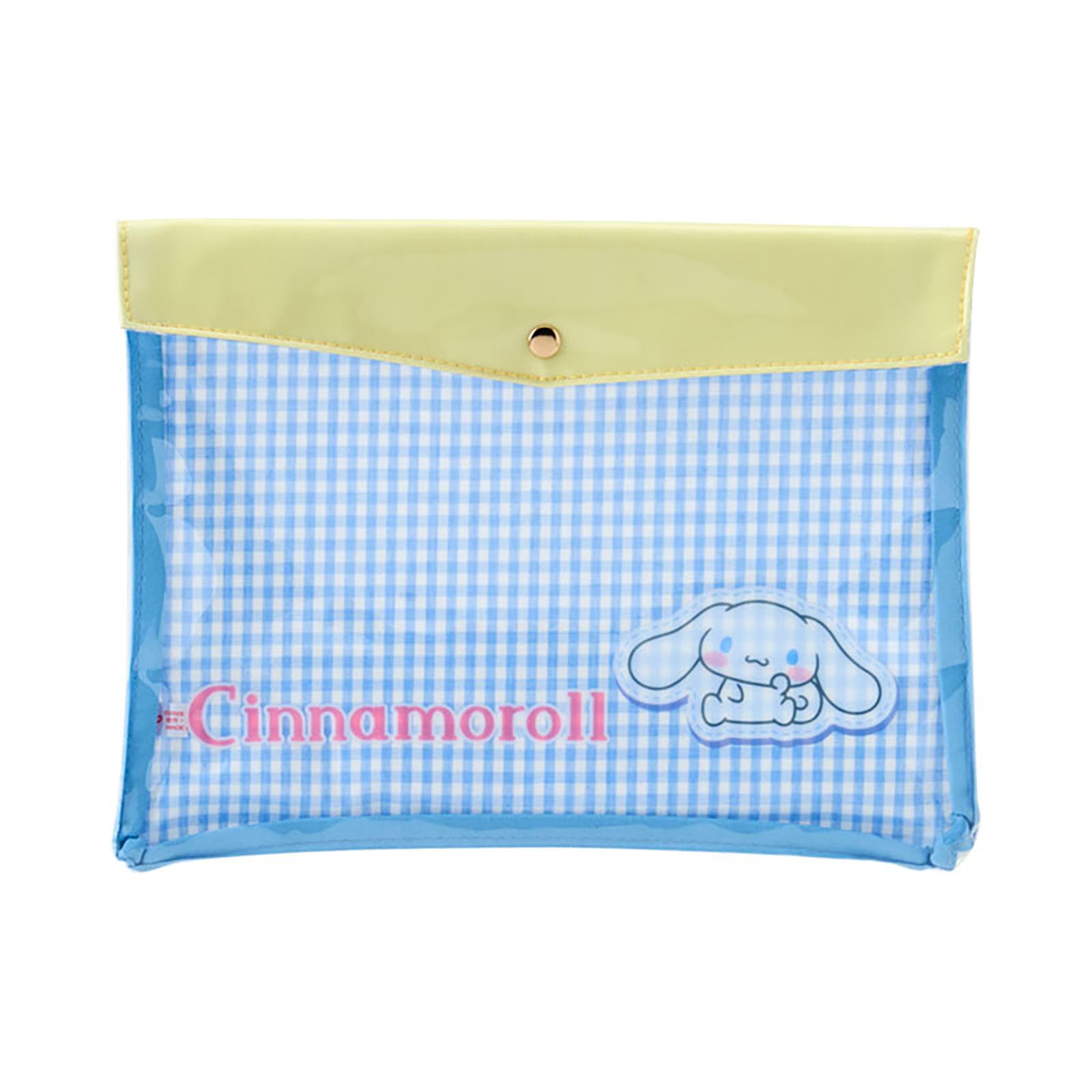 

Sanrio Clear Flat PVC and Laminated A5 Ages 3 and 642924 Case, Cinnamoroll, Cotton, Size, Up,