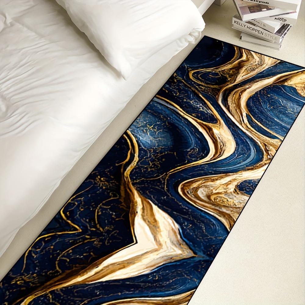 1Pcs Anti Fatigue Kitchen Rugs Abstract Area Print Waterproof Non-Slip Thick Cushioned Kitchen Mat Heavy Duty Comfort Standing Mat for Kitchen