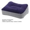 Almohada Inflable Reposapiés PVC a Prueba de Fugas Almohada de Flocado Suave Hogar Oficina Camping Viaje en Avión Tren Cojín Reposapiés Portátil