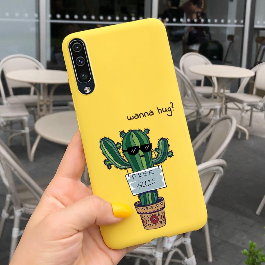 For Samsung Galaxy A70 Case Soft Rubber Tpu Phone Case Purple Lavender Cover For Samsung A70 2019 Case A 70 Back Cover A70s Case