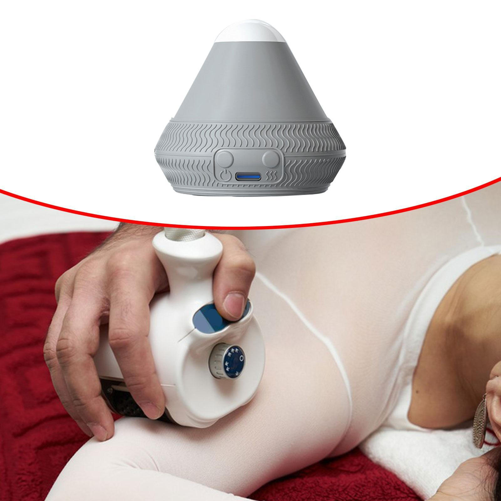 

Massage Ball Deep Tissue Massage,Manual with Suction Cup for Foot Neck Muscle Back сірий колір