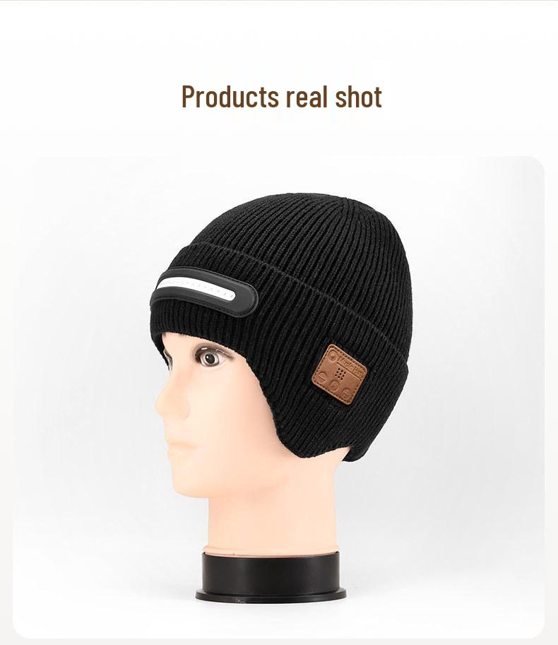 TikTok Butik LED Bluetooth Müzikli Kulaklık Şapka