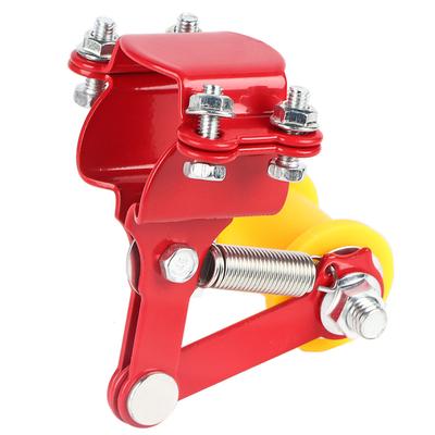 Adjuster Chain Tensioner Bolt On Roller Motorcycle Modified Accessories Universal Tool Red