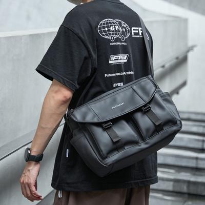 Trendy Crossbody Bag Men's Student Crossbody Backpack Small Crossbody Bag Men's Commuter Messenger Bag Shoulder Bag