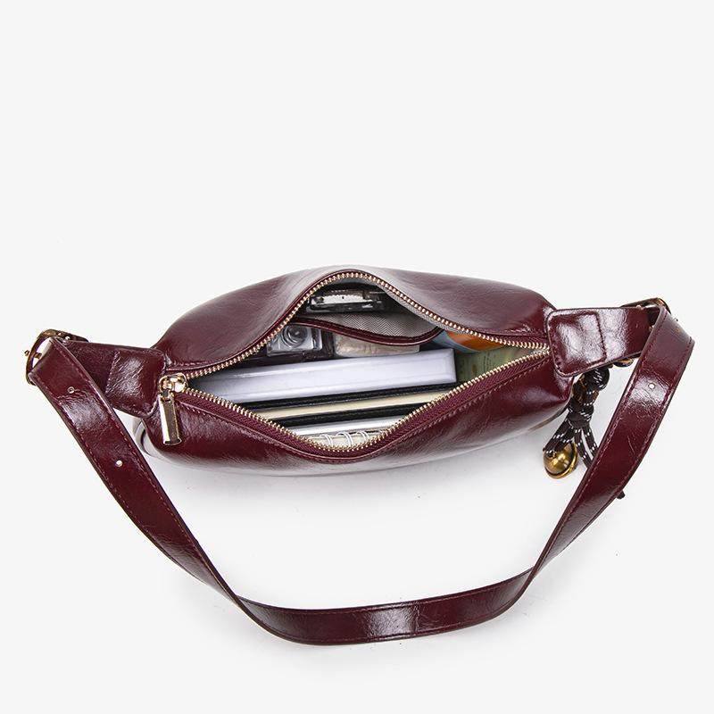 Women's Bags Large-capacity Bags Women's 2025 New Popular Fashion Versatile Shoulder Bags Commuter Messenger Dumpling Bags