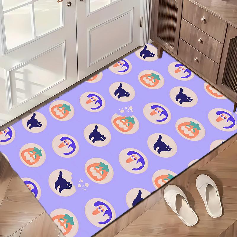 Happy Halloween (1) Office Carpets Suitable for Living Rooms Bedrooms Offices and Kitchens a Gift for Modern Home Decor
