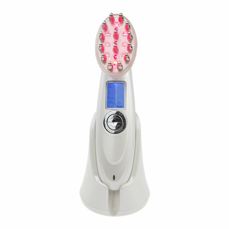 Red Light Electric Laser Massage Comb for Scalp Therapy and Hair Growth
