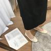 2025 Ladies retro soft soled Shoes Round toe shallow mouth Flats Butterfly knot elegant bean shoes Durable comfortable lazy flat