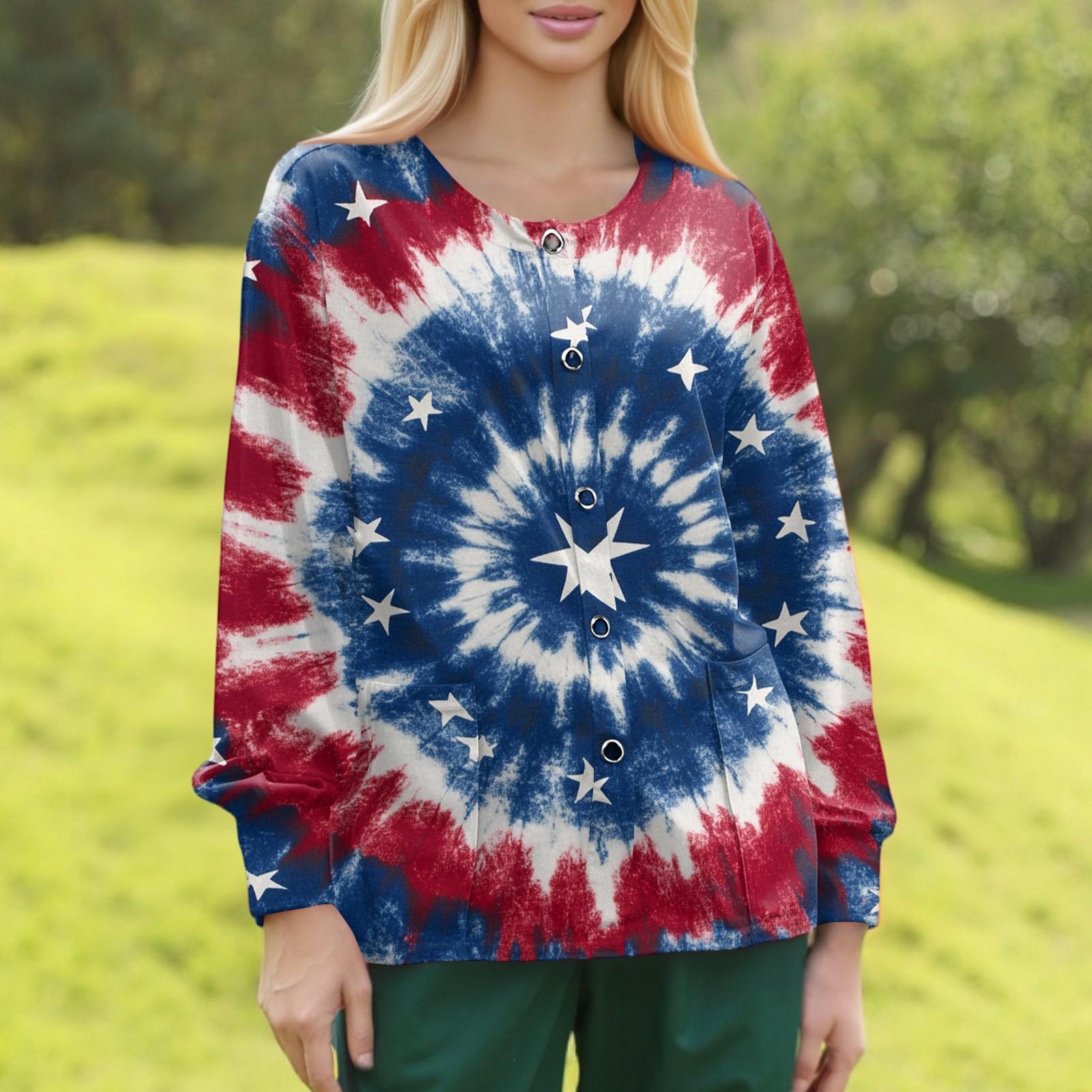 

Женский повседневный однобортный однобортный кардиган с длинным рукавом и принтом, рабочая одежда, топ XXXXL синий