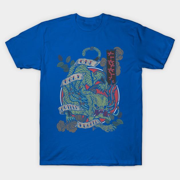 Unisex Fashion TShirt One Ugly Mother Fucker Print TShirt Plus Size S-5XL T-Shirt 100%Cotton Tops O Neck Short Sleeve Tees