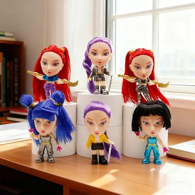 Korea K-Pop Demon Hunters Blind Bag Anime Figure Rumi Mira Zoey Sussy Dolls Blind Bag Mystery Box Decoration Kids Christmas Gift
