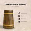 Wooden Beer Mug, Mango Wood with Sheesham Finish, Barrel Style, Lightweight & Durable, for Craft Beer, Home Bar, Café, Party, Gift