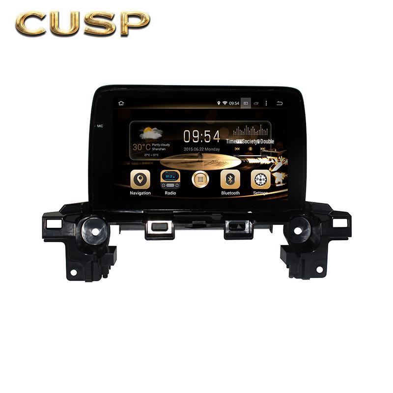 9-inch Android Navigation System for Mazda CX-5 (2017, 2nd Gen) with Beidou GPS.