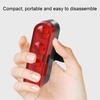 Bicycle Tail Light Waterproof Modes Adjustable USB Rechargeable Universal MTB Road Mountain Bike Night Riding LED Safety Warning Rear Lamp