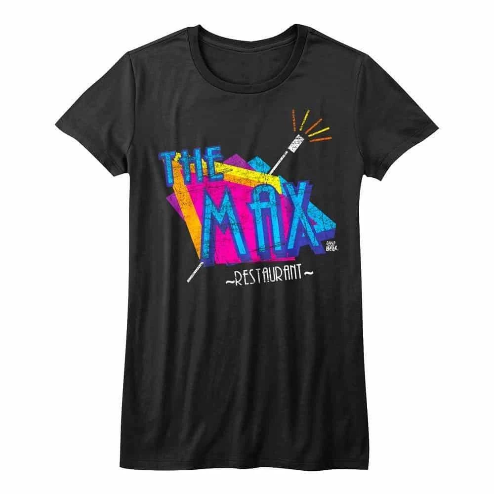 Saved by the Bell The Max Restaurant Women s T Shirt XL