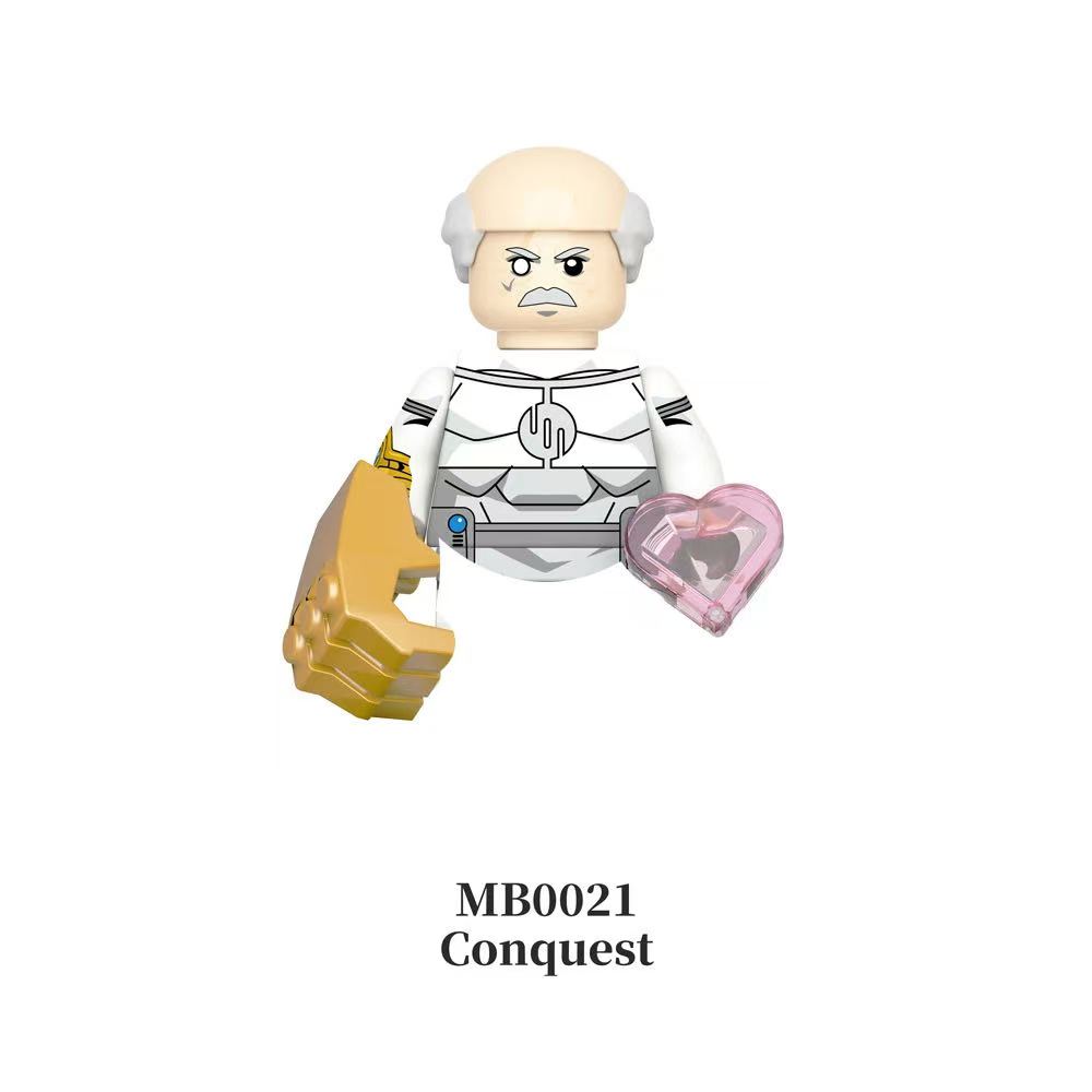 Serie Invincibile Supereroe Omni‑Man Atom Eve Mostro Blocchi da Costruzione Action Figures Mattoncini Giocattolo