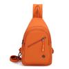 School bag simple multifunctional double-shoulder crossbody bag for women, chest bag, lightweight waterproof nylon cloth bag wholesale