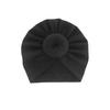 1Pc Knot Headwraps Caps Kid Toddler Beanie Bonnet Cotton Girl Turban Hat Infant Baby
