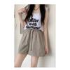 Elastische High Waist Weite Beine Schnelltrocknende Lässige Shorts Damen Sommerkleid Alles Koreanische Version Sport Strand