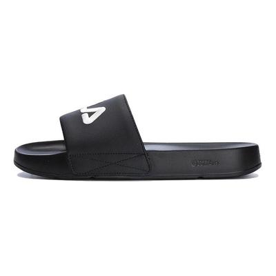 Drifter Mode Rétro Maison Semelle Composite Graffiti Antidérapant Sandales à Glissière Chaussures Homme Noir F12M322501FBK