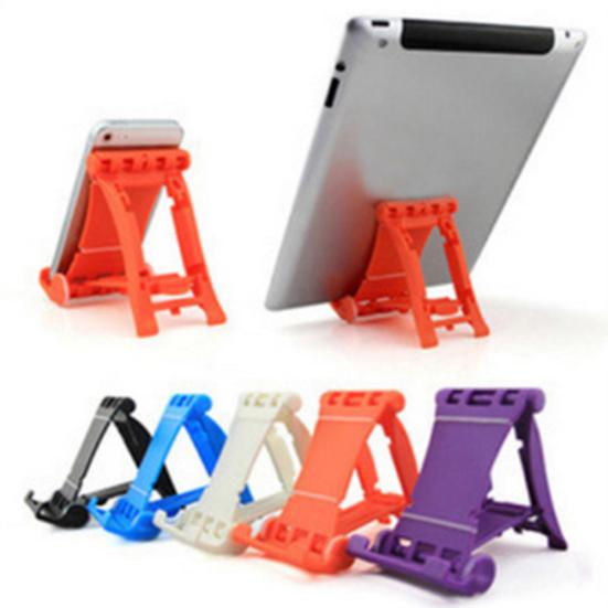Universal Desktop Foldable Cell Phone Stand Wheel Holder for Samsung iPhone GPS