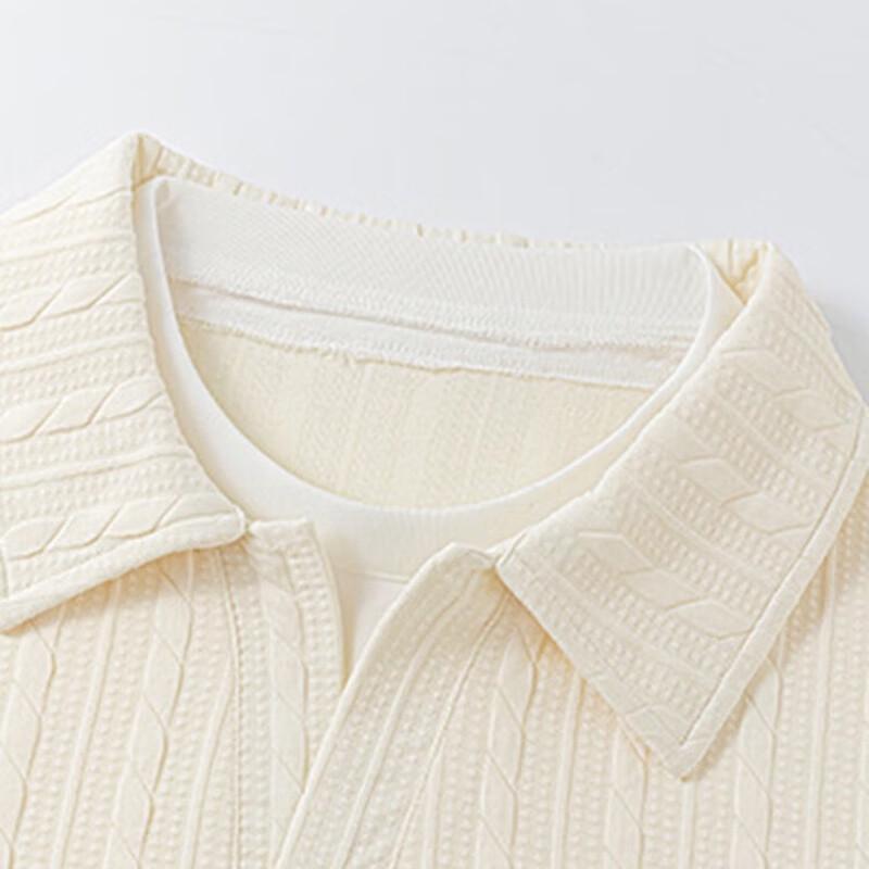 NASA MARVEL Men's Faux Two-Piece Lapel Sweatshirt