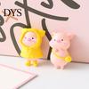 Decoration DIY Craft Pig Figurine Vivid Cartoon Home Miniature Charming for Statue