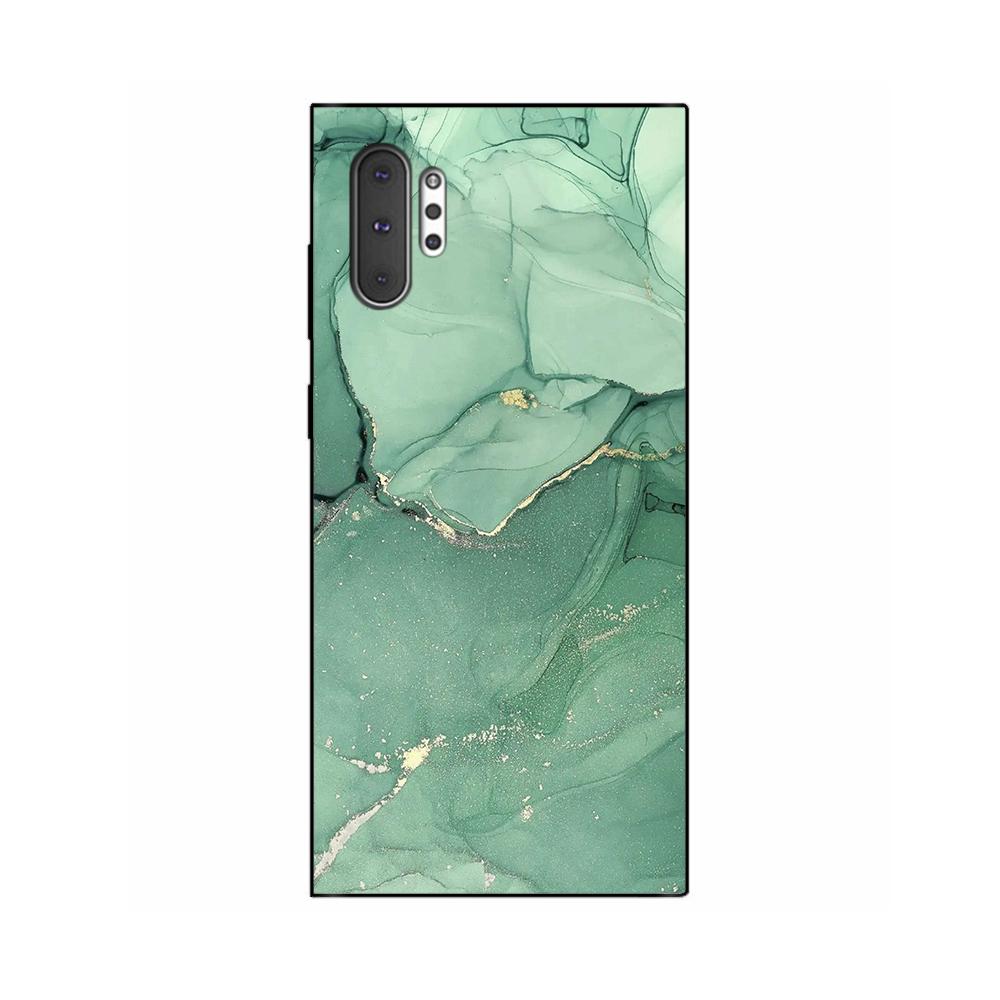 For Samsung Galaxy Note 10 Plus Case Color Painted Soft Liquid Silicone Camera Protection Phone Cover For Samsung Galaxy Note 10