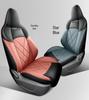 Qiyuan A05 Universal Leather Car Seat Cushion Cover - Five-Seat, All-Season