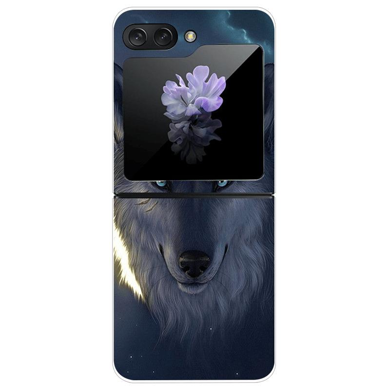 Clear Phone Case For Samsung Galaxy Z Flip7 Fashion Hard PC Silicone Cover For Galaxy Z Flip 7 5G ZFlip7 Transparent Protector