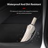 Heenvn For Tesla Model Y Juniper 2025 2026 Front Rear Full Storage Box Door Handle Armrest Tray Organizer TPE Cover Car Interior
