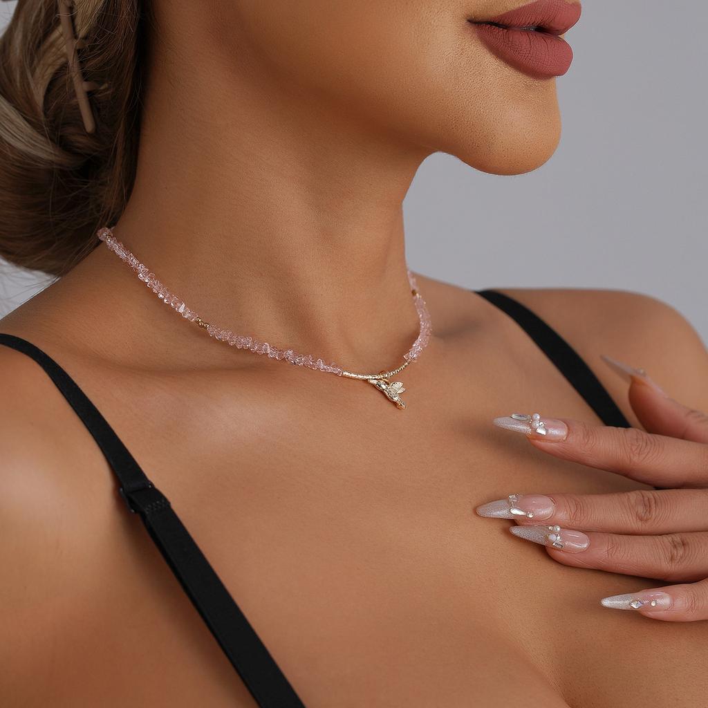 Trendige Minimalistische Vogelanhänger Halskette Verstellbare Kette Leichte Schlüsselbein Kette für Damen Modeschmuck Geschenk