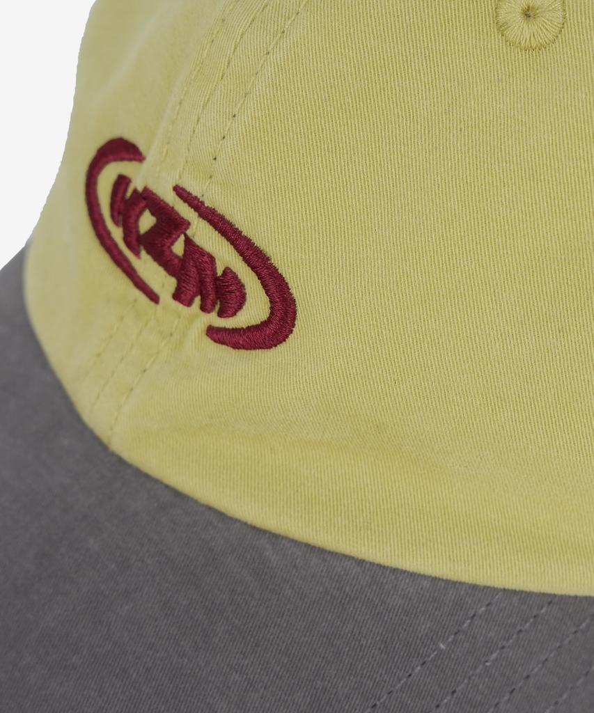Keijiem Round Two-Tone Ball Cap Yellow