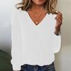 Women Fashion Pullover Sweater R-Neck Long Sleeve Shirts Blouse Knit Casual Cozy Clouds Top