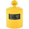 VEVOR Safety Can, 19 L Type I Yellow Safety Can for Diesel with Stainless Steel Flame Arrester, Self-Closing Lid, and PE Funnel
