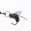 5Pcs Fly Spinning Propeller Metal Sequins Insect Soft Bait Micro Fishing Flies Fly Fishing Hook Trout Bass Fishing Lure Baits
